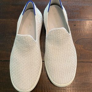 Rothy’s Salt Honeycomb Slip on Sneaker